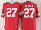 Ohio State Buckeyes #27 Eddie George Quest Red Nike 2015 College Football Playoff Sugar Bowl Special...