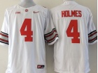 Ohio State Buckeyes #4 Santonio Holmes White College Football Limited Jerseys