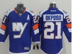 New York Islanders #21 Kyle Okposo Blue Stadium Series Jerseys