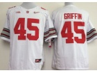 Ohio State Buckeyes #45 Archie Griffin White Jerseys