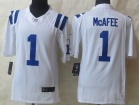 Indianapolis Colts #1 Pat McAfee White Nike Limited Jerseys