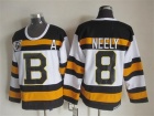 Boston Bruins #8 Cam Neely White 75th CCM Jerseys