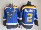 St.Louis Blues #2 Al Macinnis Blue CCM Jerseys