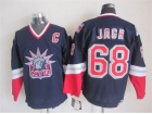 New York Rangers #68 Jaromir Jagr Blue Blue New Style CCM Jerseys