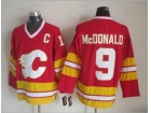 Calgary Flames #9 McDonald Red CCM Jersey