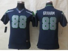 Youth Nike Seattle Seahawks #88 Jimmy Graham Blue Limited Jerseys