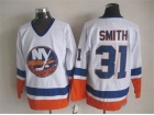 New York Islanders #31 Billy Smith White CCM Hockey Jerseys