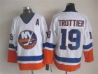 New York Islanders #19 Bryan Trottier White CCM Hockey Jerseys