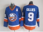 New York Islanders #9 Gillies Blue CCM Hockey Jerseys