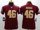 Youth Nike Washington Redskins #46 Alfred Morris Red With Gold Number Limited Jerseys