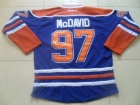 Edmonton Oilers #97 Connor McDavid Light Blue NHL Jersey