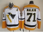 Pittsburgh Penguins #71 Evgeni Malkin White Yellow CCM New Style Jerseys