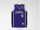 Sacramento Kings #4 Chris Webber Purple Swingman Jersey