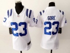 Nike Women Indianapolis Colts #23 Frank Gore White Jersey