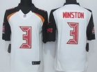 Tampa Bay Buccaneers #3 Jameis Winston White Nike Limited Jersey