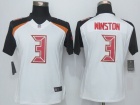 Nike Tamp Bay Buccaneers #3 Jameis Winston White Women Limited Jersey