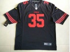 San Francisco 49ers #35 Eric Reid Black Nike Limited Jersey