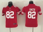 Nike Youth San Francisco 49ers #82 Torrey Smith Red Jerseys