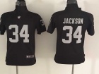 Nike Youth Oakland Raiders #34 Bo Jackson Black Jersey