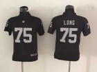 Nike Youth Oakland Raiders #75 Howie Long Black Jersey