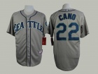 Seattle Mariners #22 Robinson Cano Grey Cool Base Jersey