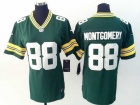 Nike Green Bay Packers #88 Ty Montgomery Green Women Jersey