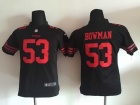 Nike Youth San Francisco 49ers #53 NaVorro Bowman Black Jersey