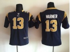 Nike Youth St.Louis Rams #13 Kurt Warner Blue Jersey