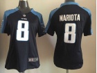 Nike Women Tennessee Titans #8 Marcus Mariota Dark Blue Jersey