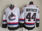 Vancouver Canucks #44 Todd Bertuzzi White Throwback Vintage CCM Jersey