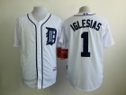 Detroit Tigers #1 Jose Iglesias White Cool Base Jersey