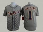 Detroit Tigers #1 Jose Iglesias Grey Cool Base Jersey