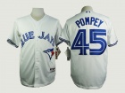 Toronto Blue Jays #45 Dalton Pompey White Jersey