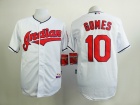 Cleveland Indians #10 Yan Gomes White Cool Base Jerseys