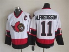 Ottawa Senators #11 Daniel AlfRedsson White CCM Jersey