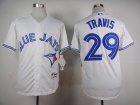 Toronto Blue Jays #29 Devon Travis Blue Cool Base Jerseys