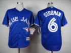 Toronto Blue Jays #6 Marcus Stroman Blue Jersey