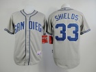 San Diego Padres #33 James Shields Grey Cool Base Jersey