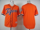 Detroit Tigers Blank Orange Cool Base Jersey