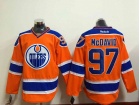 Edmonton Oilers #97 Connor McDavid Orange NHL Jersey