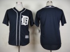 Detroit Tigers Blank Blue Cool Base Jersey