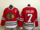 Chicago Blackhawks #7 Chris Chelios Red CCM Throwback Hockey Jerseys