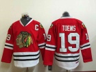 Chicago Blackhawks #19 Jonathan Toews Red CCM Throwback Hockey Jerseys