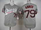 Chicago White Sox #79 Jose Abreu Grey Cool Base Jerseys