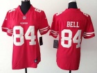 Nike San Francisco 49ers#84 Blake Bell Red Women Jersey