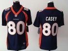 Nike Denver Broncos #80 James Casey Blue Women Jersey