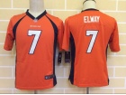 Nike Denver Broncos #7 John Elway Orange Kids Jersey