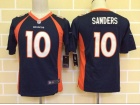 Nike Denver Broncos #10 Emmanuel Sanders Blue Kids Jersey