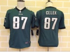 Nike Philadelphia Eagles #87 Brent Celek Green Kids Jersey