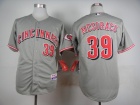 Cincinnati Reds #39 Devin Mesoraco Grey Cool Base Jersey